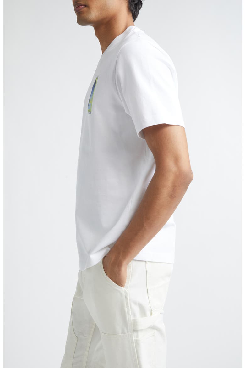 Arches Classic Organic Cotton Graphic T-Shirt, Alternate, color, BRIGHT WHITE
