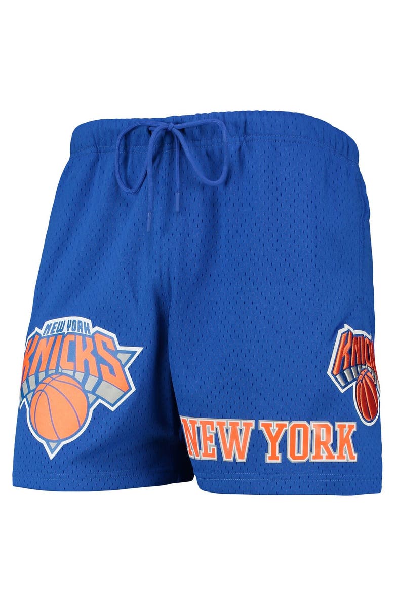 PRO STANDARD Men's Pro Standard Royal New York Knicks Mesh Capsule Shorts, Alternate, color, Royal