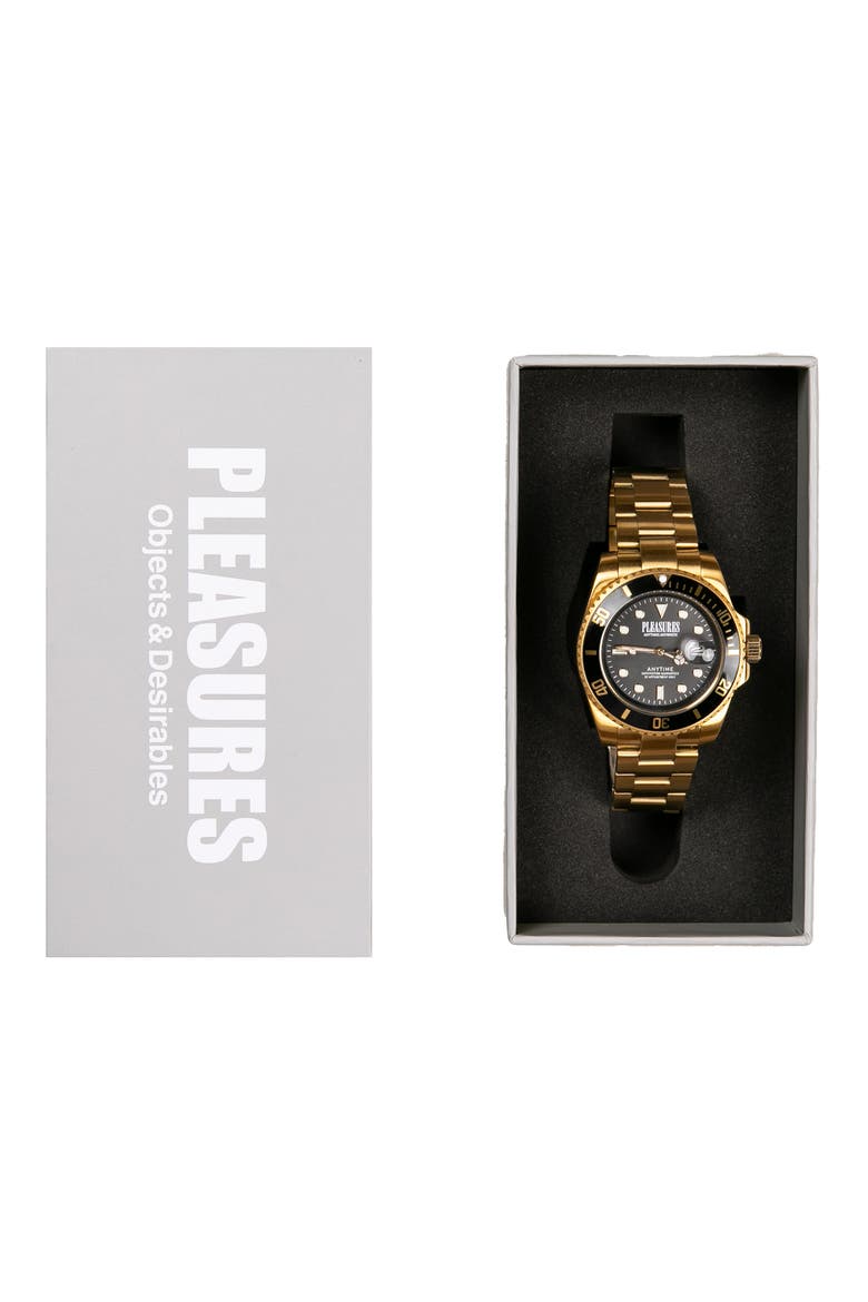Anytime Bracelet Watch, 42mm, Alternate, color, BLACK