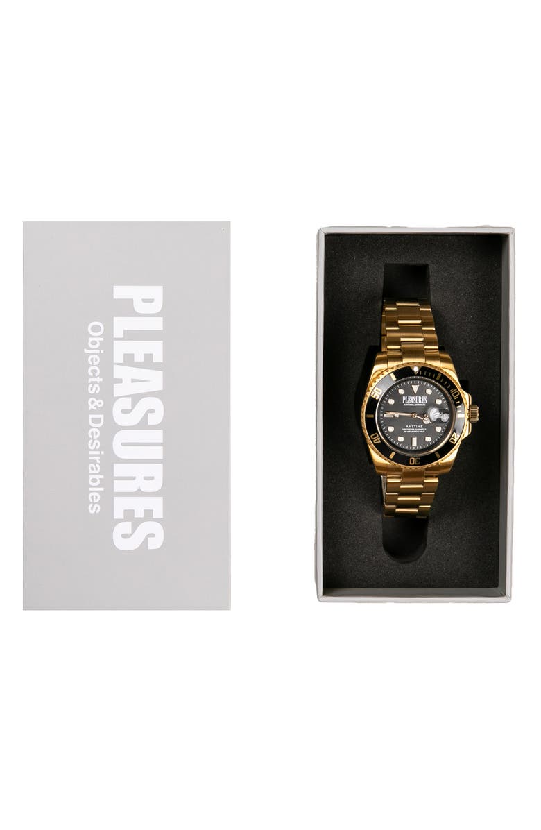 PLEASURES Anytime Watch, 42mm, Alternate, color, Black