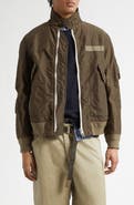 Sacai Treated Nylon Twill Jacket