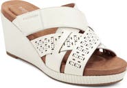 Rockport Britta Platform Wedge Slide Sandal