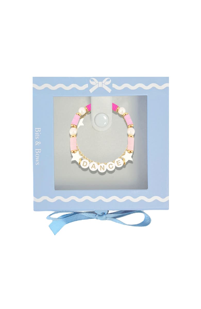 Bits & Bows Dance Girls' Bracelet Gift Set, Main, color, Pink