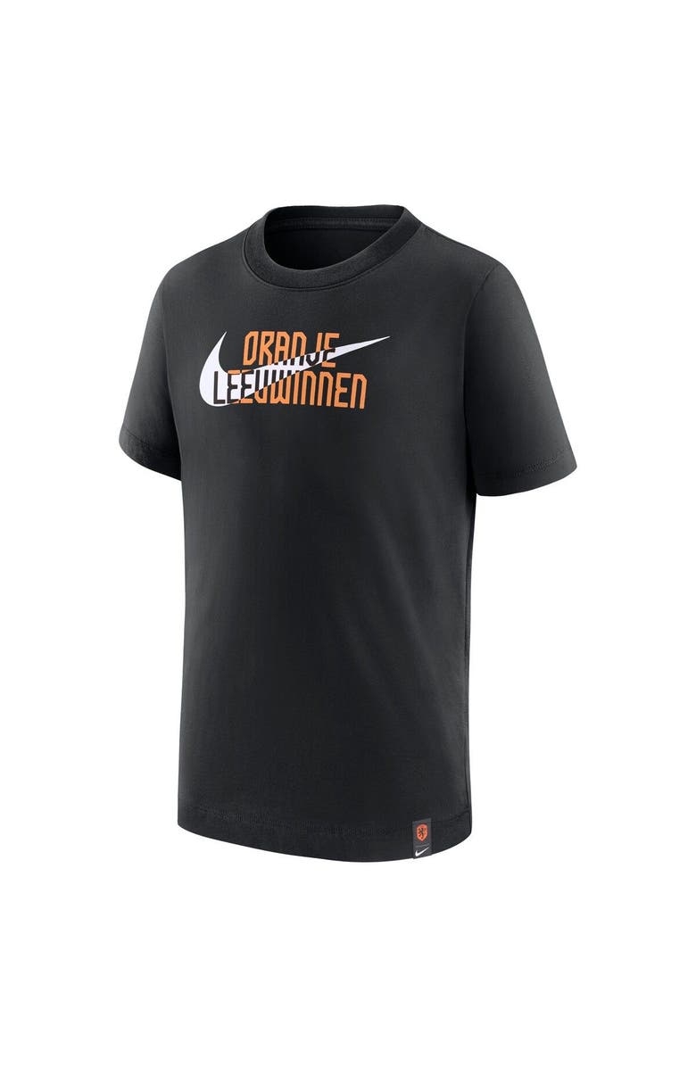 Nike Men's Nike Black Netherlands National Women's Team Swoosh T-Shirt, Alternate, color, 