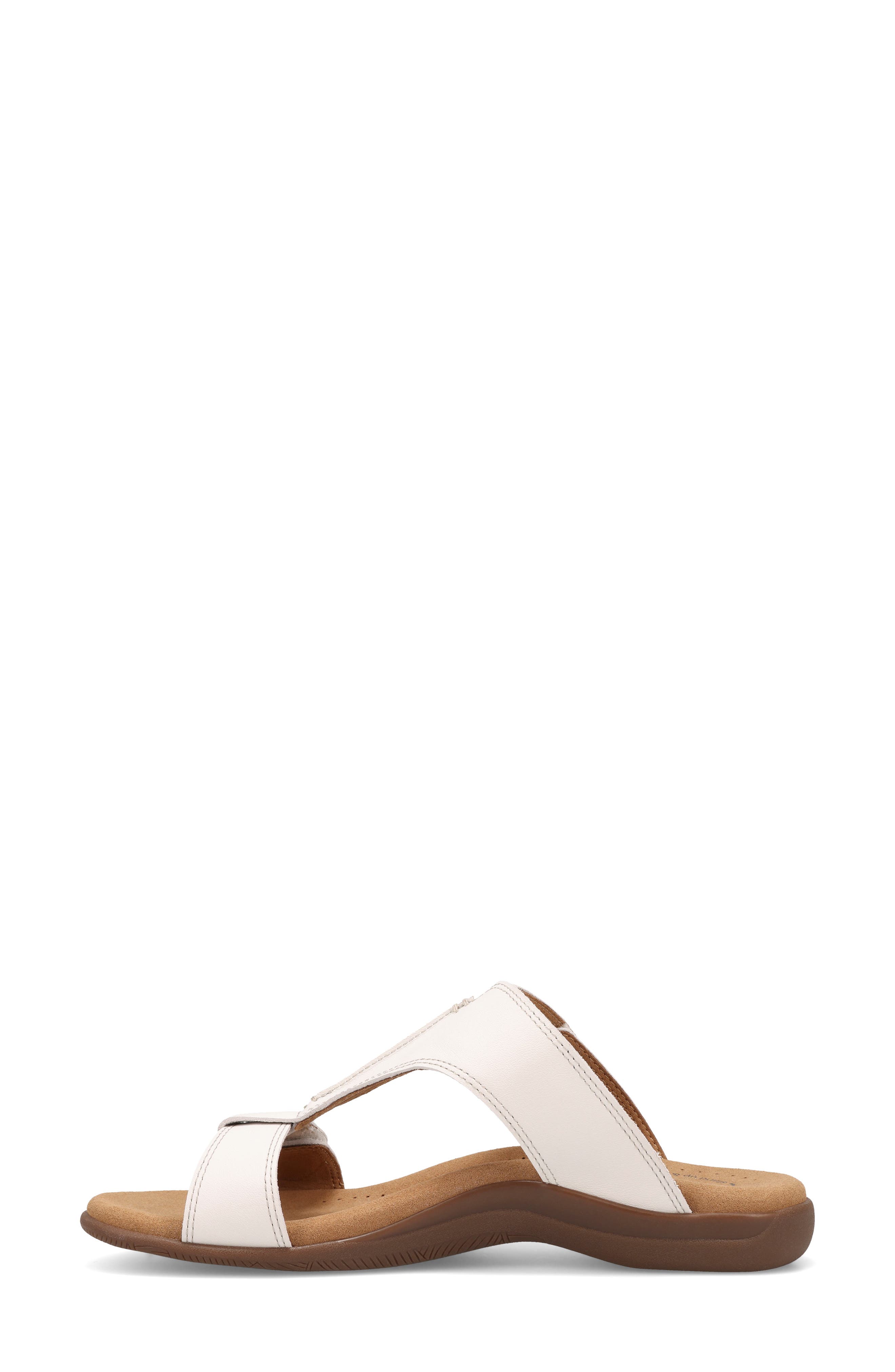 Slide Show Slide Sandal, Alternate, color, WHITE