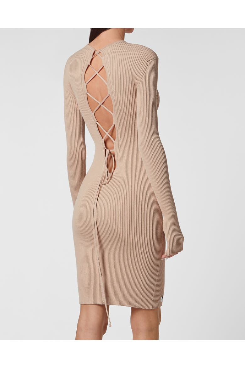 Knit Dress Women, Alternate, color, beige