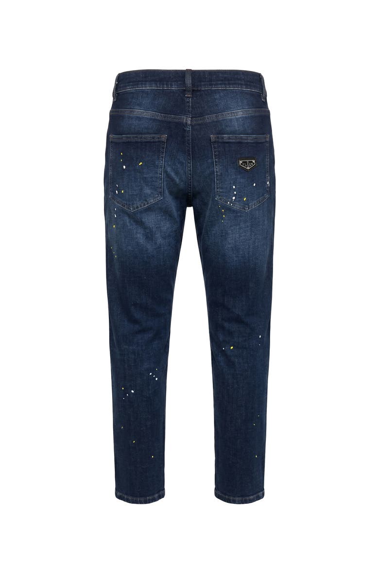New Tapered Fit Jeans Basic Men, Alternate, color, Blue Storm