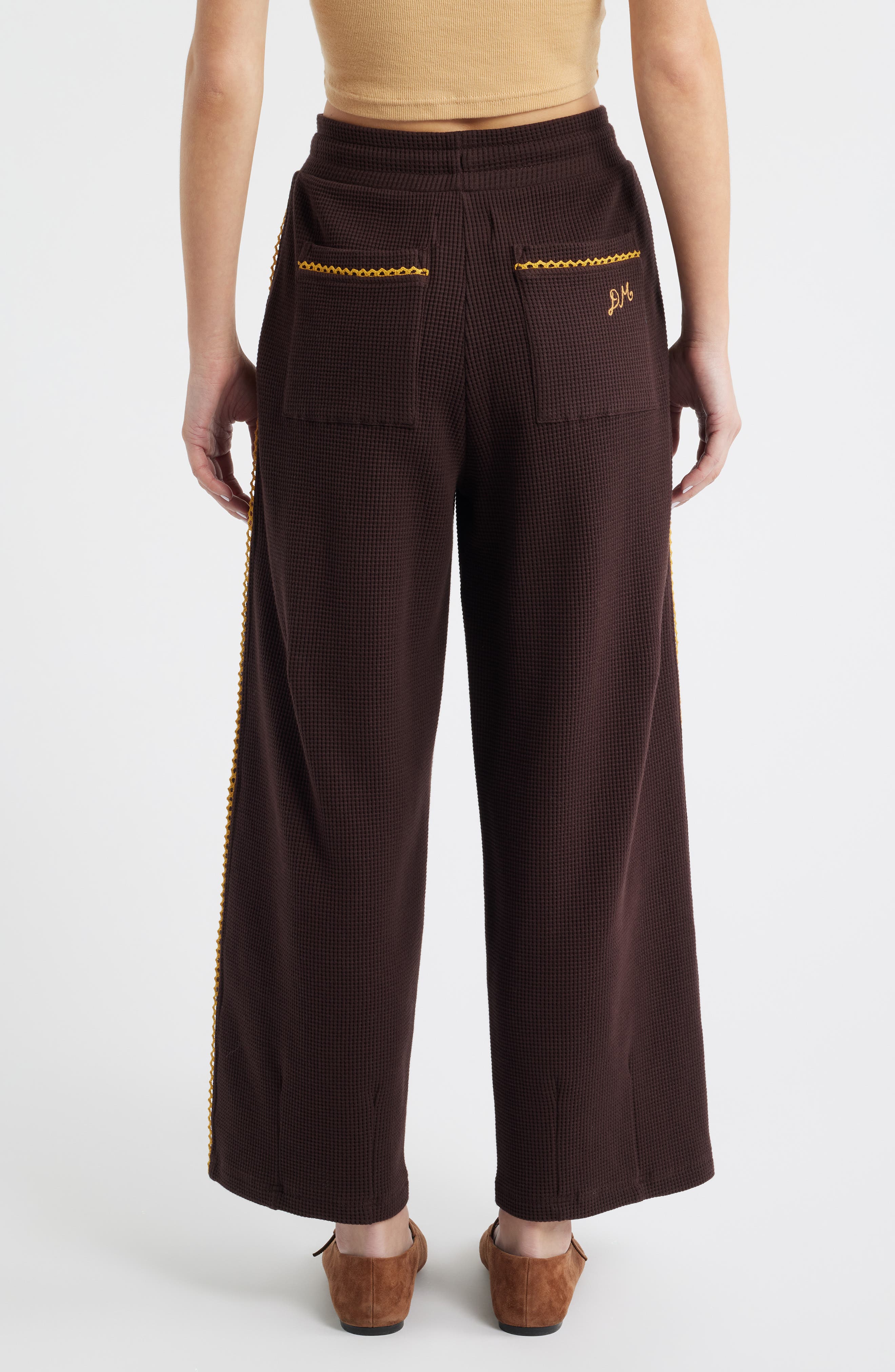 Piper Waffle Knit Ankle Sweatpants - image 2