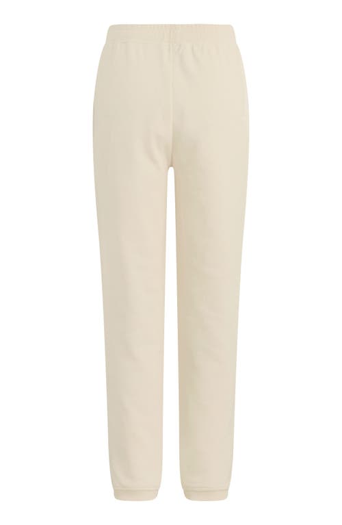 Shop Favorite Daughter Thr Coaches Cotton Blend Joggers In Ivory