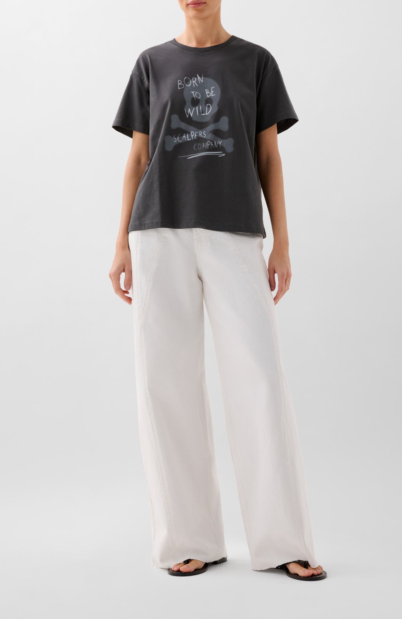 Blurry Skull Tee - image 2
