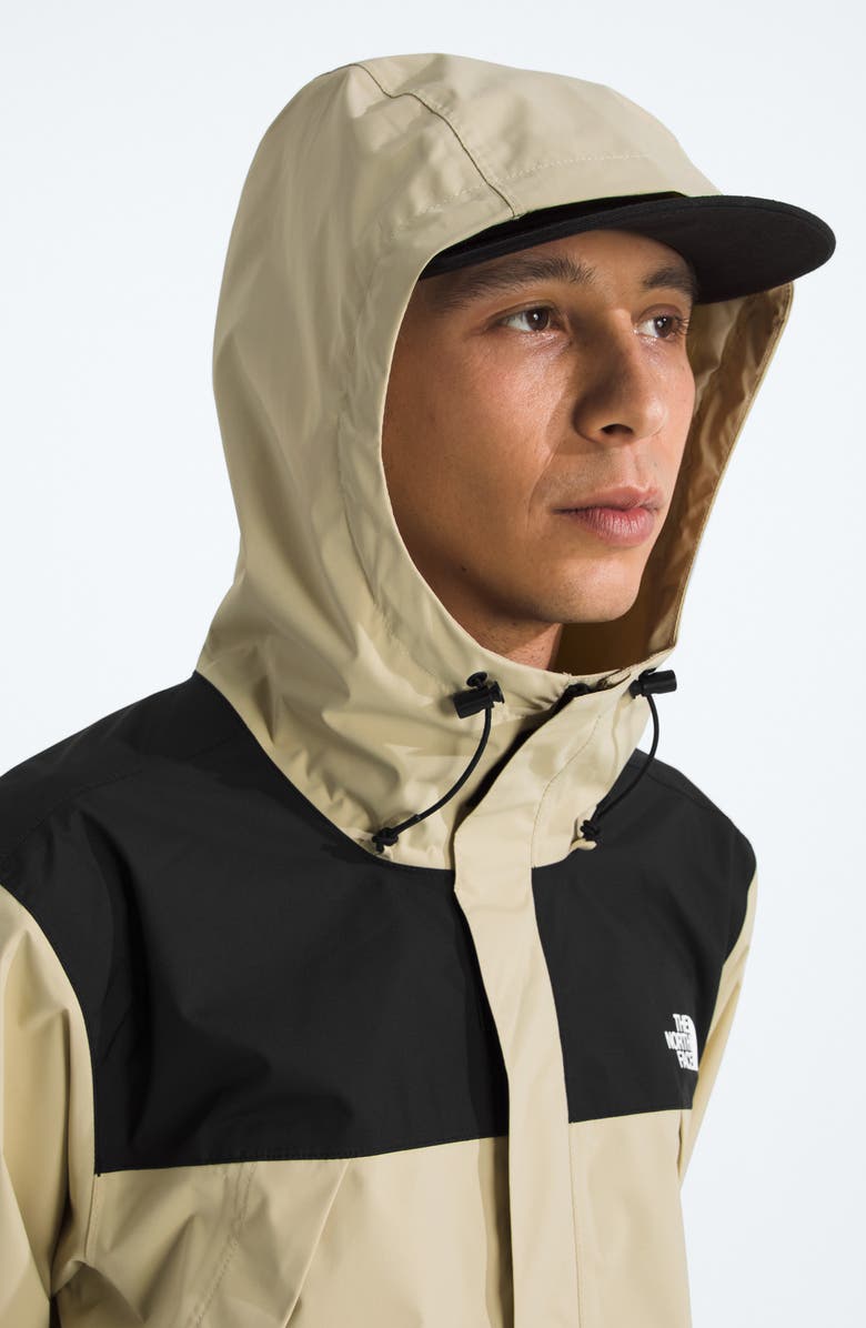 The North Face Antora Waterproof Jacket, Alternate, color, Desert Stone/ Tnf Black
