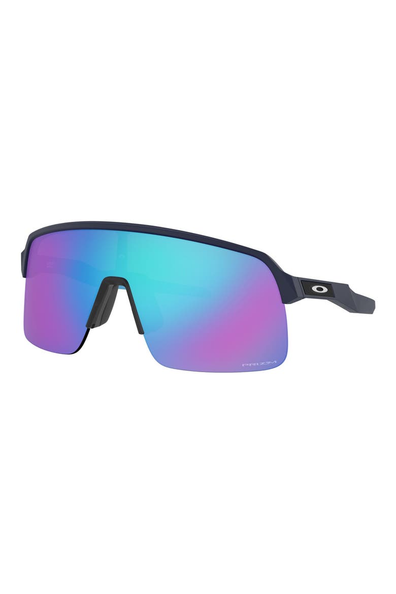 Sutro Lite 139mm Prizm™ Wrap Shield Sunglasses, Alternate, color, MATTE NAVY/ PRIZM SAPPHIRE