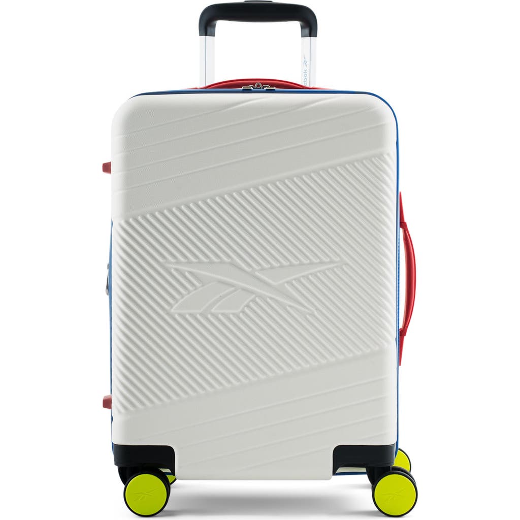 Reebok Go Collection Carry-On Luggage in White