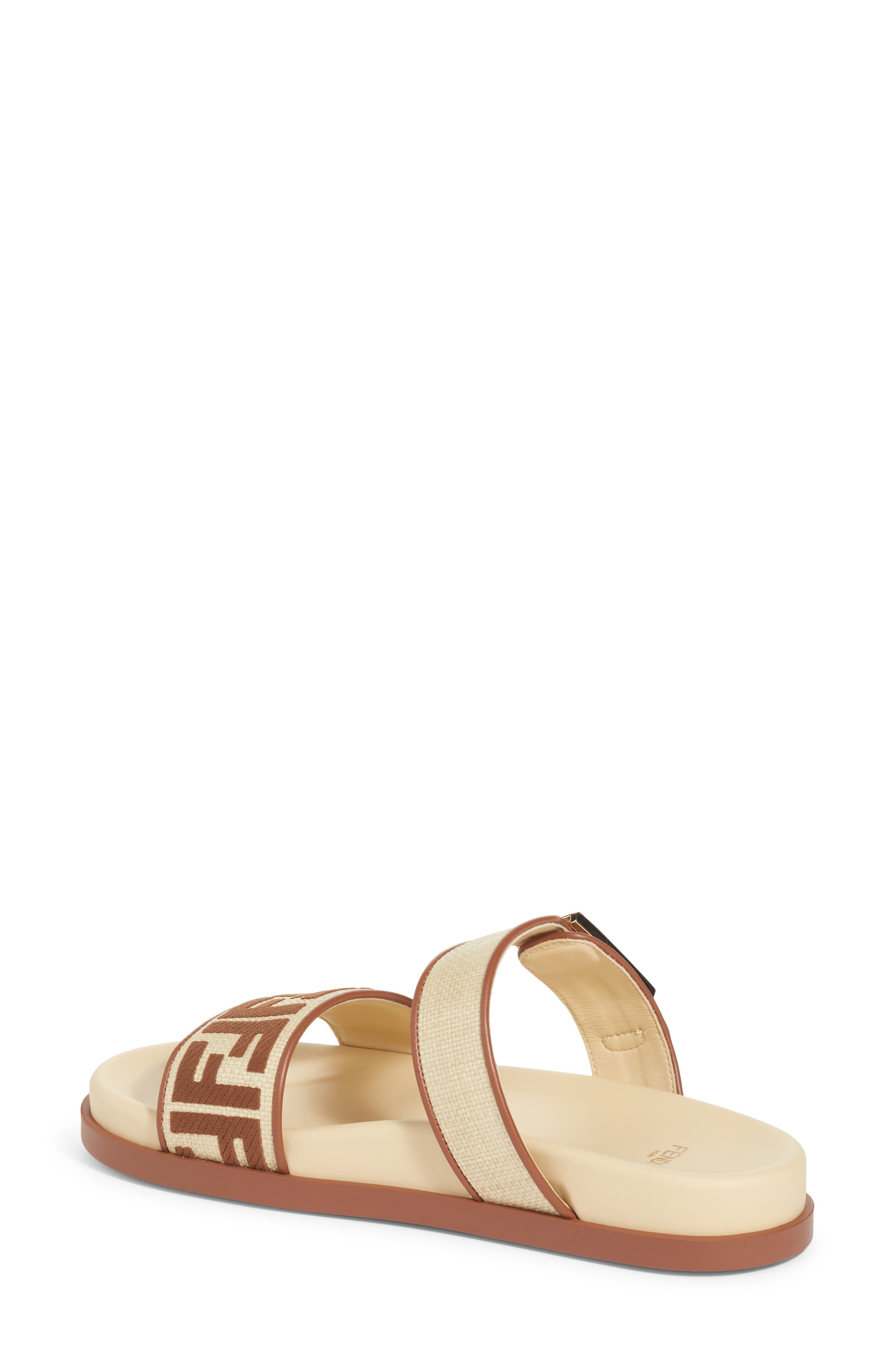Feel Slide Sandal, Alternate, color, BROWN