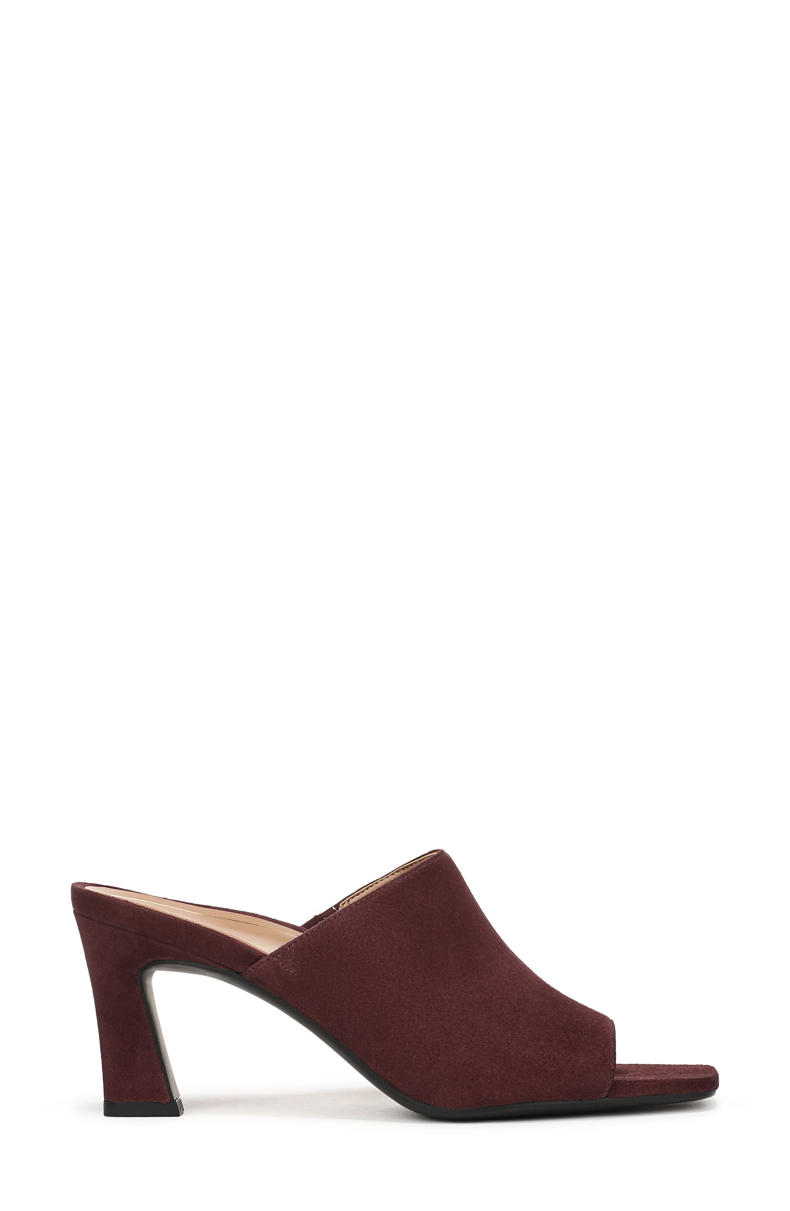 Vionic Charlie Slide Sandal, Alternate, color, Mulled Wine Suede