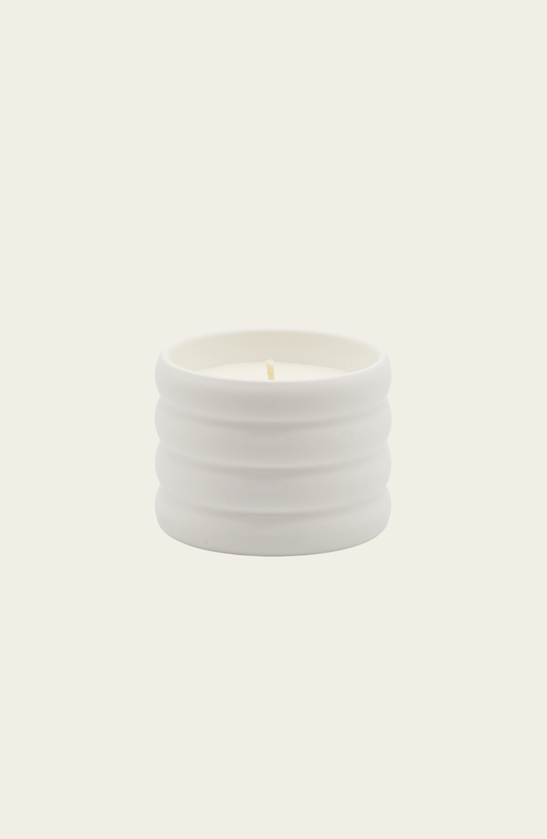 Italic Ceramic Candle, Alternate, color, Salted Rivage