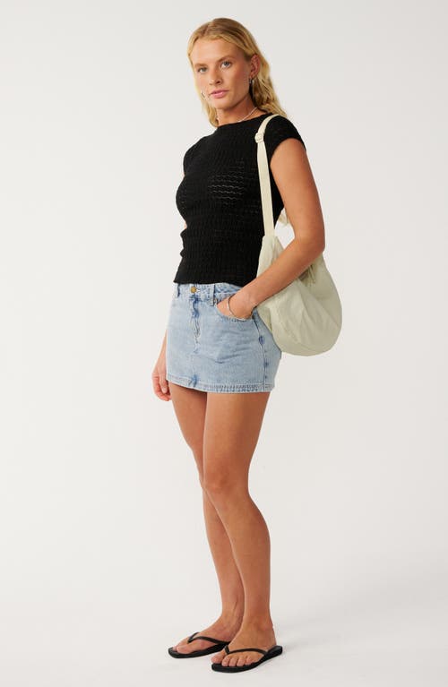Rip Curl Bossa Nova Texture Top In Black