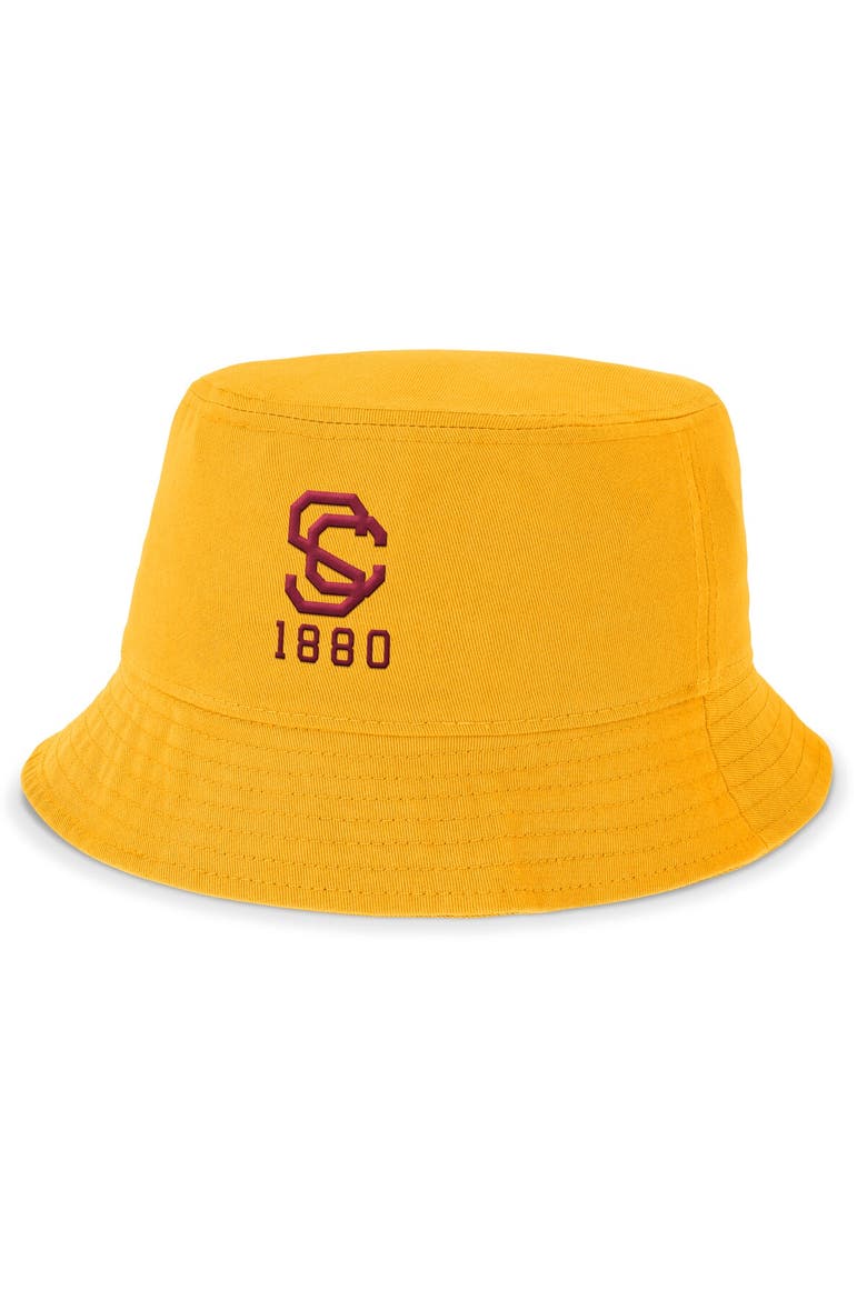 Men's Nike Gold USC Trojans Legacy Apex Bucket Hat, Main, color, Gold