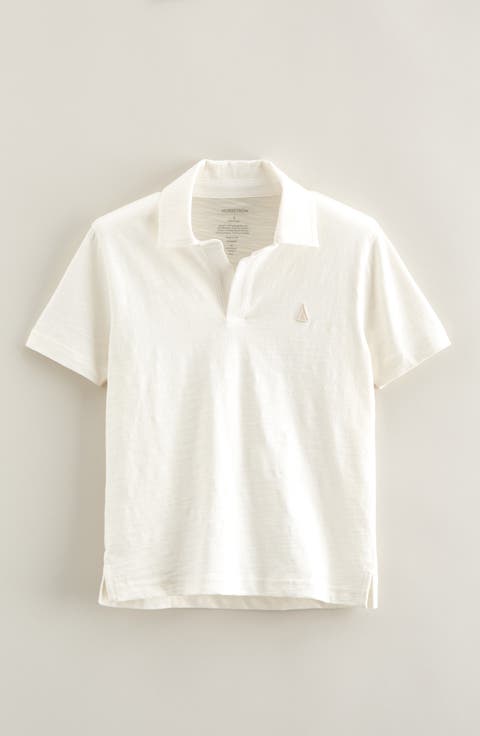 Kids' Johnny Collar Cotton Polo (Toddler, Little Kid & Big Kid)