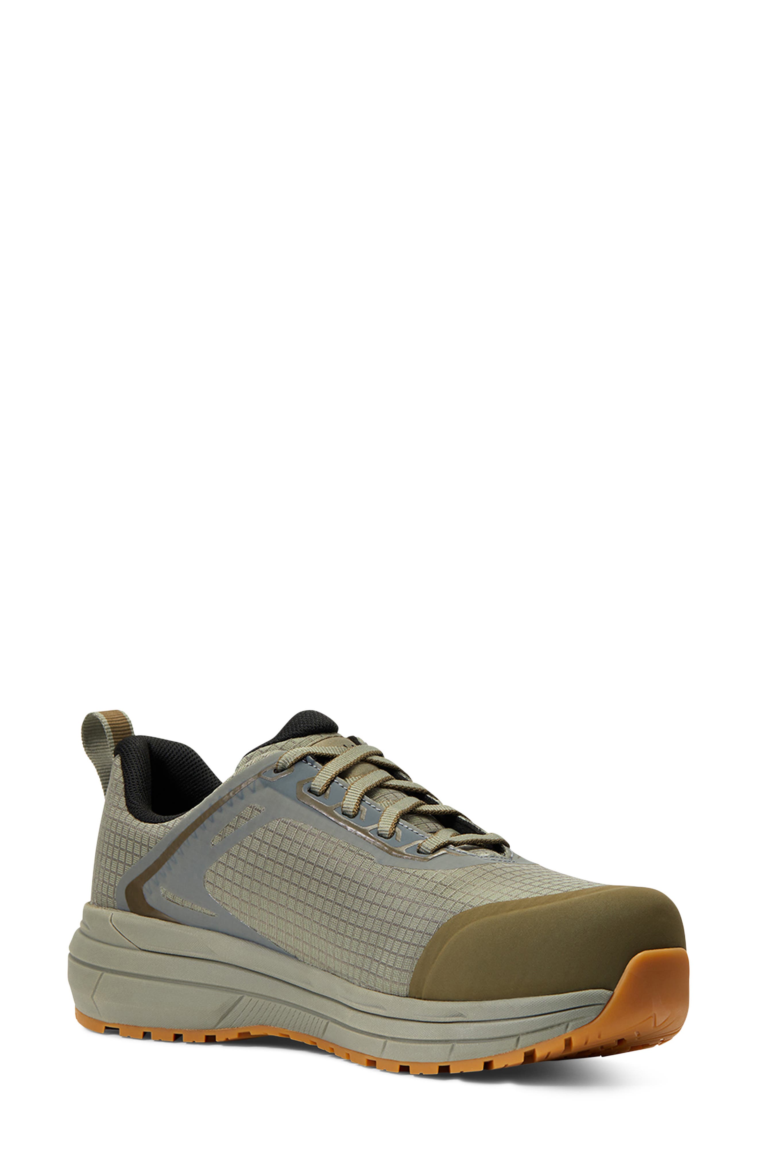 Outpace Shift Work Shoe, Alternate, color, GREEN