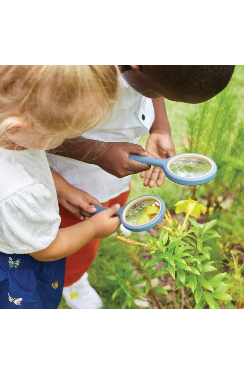 Kaplan Early Learning Company All-Weather Magnifying Glass - Set of 4, Alternate, color, Blue
