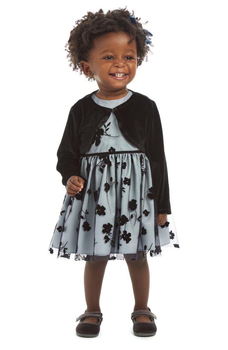 Pippa & Julie Gabriella Floral Dress & Jacket, Alternate, color, 