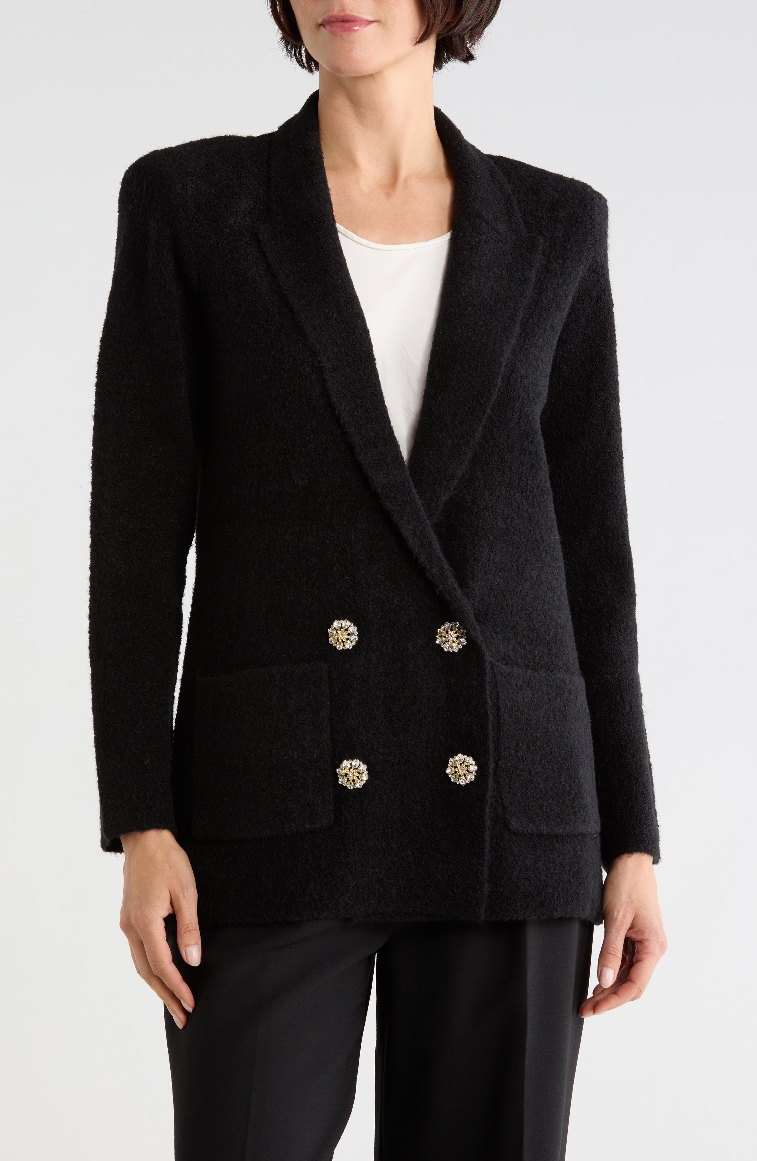 Eileen Boyfriend Knit Blazer