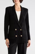 L'AGENCE Eileen Boyfriend Knit Blazer