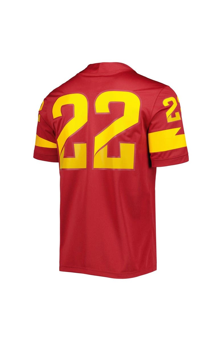 Nike Men's Nike #22 Cardinal Iowa State Cyclones Untouchable Football Jersey, Alternate, color, 