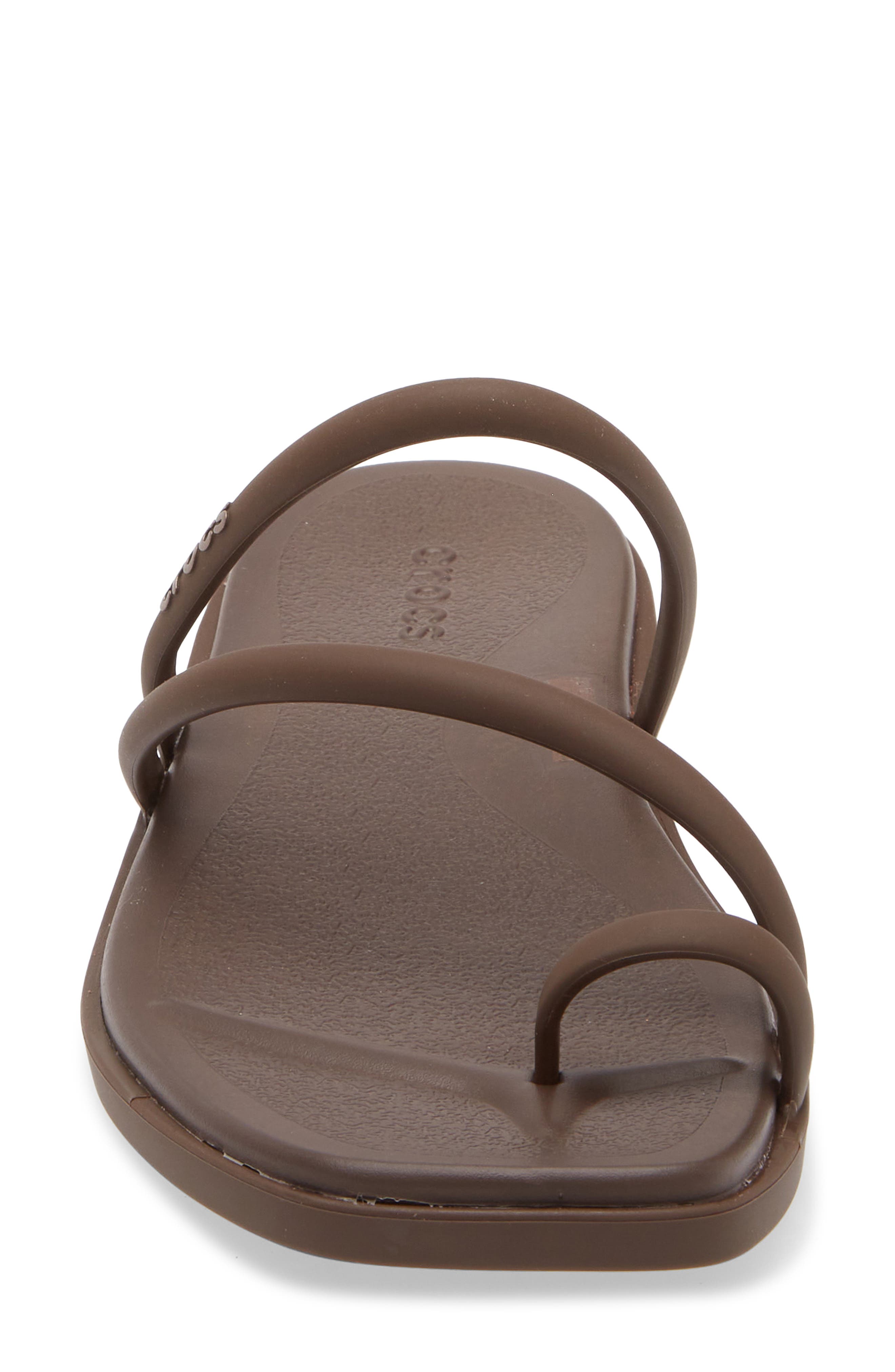 Miami Toe Loop Sandal, Alternate, color, COFFEE