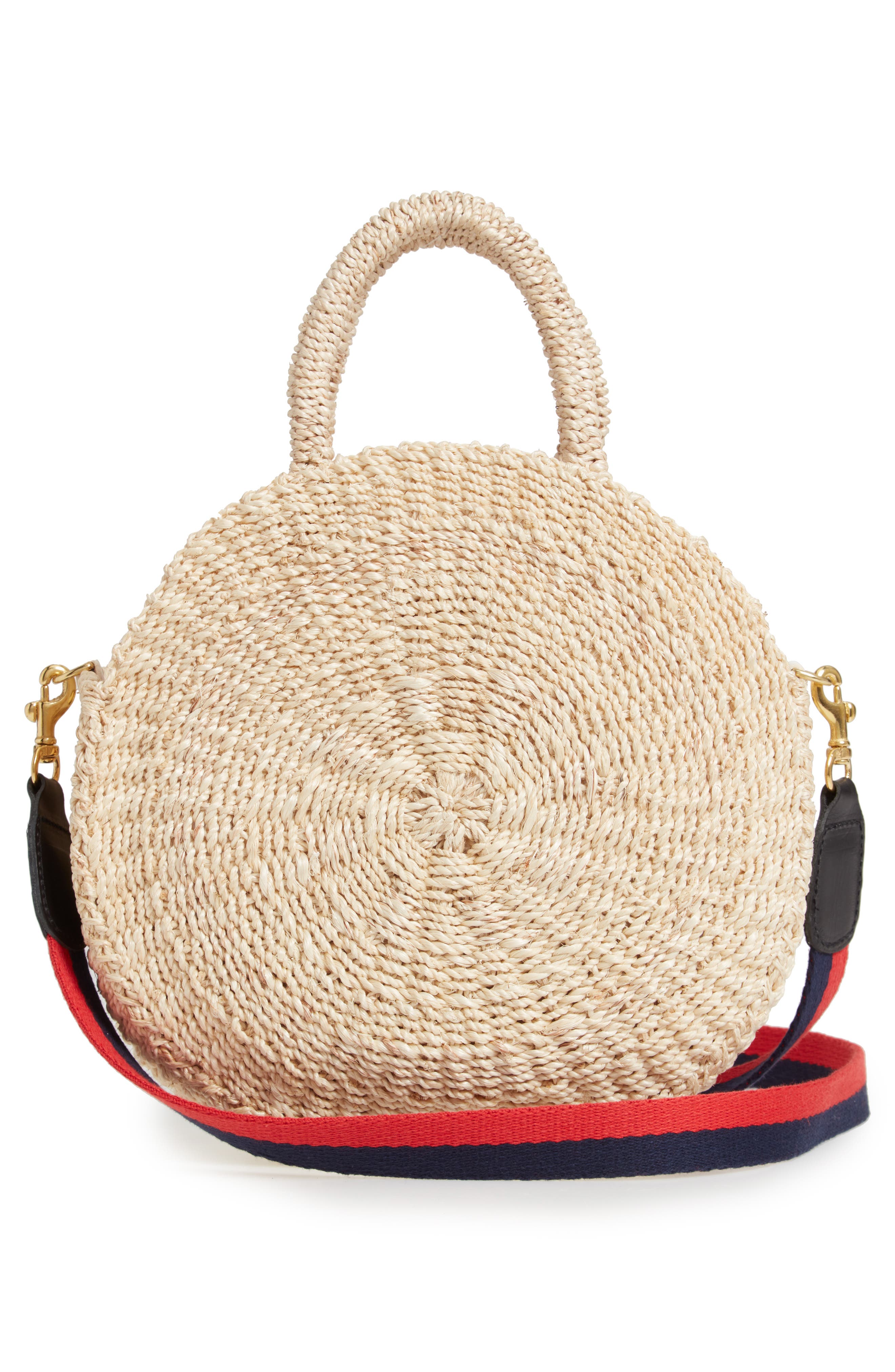 Clare V. Moyen Alice Woven Sisal Bag, Alternate, color, 