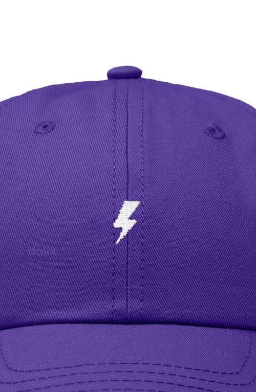 Dalix Lil Bolt Dad Cap In Purple