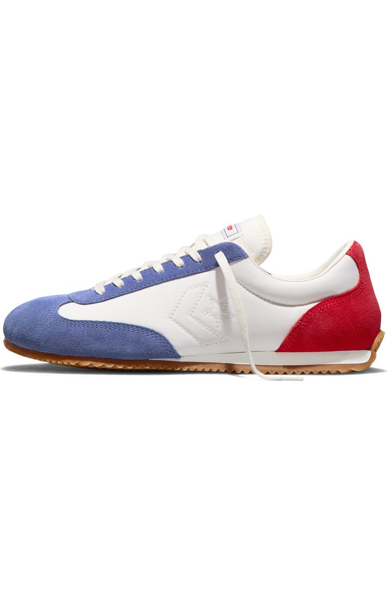 Converse Jogger Sneaker, Alternate, color, Egret/ Indigo Storm/ Red