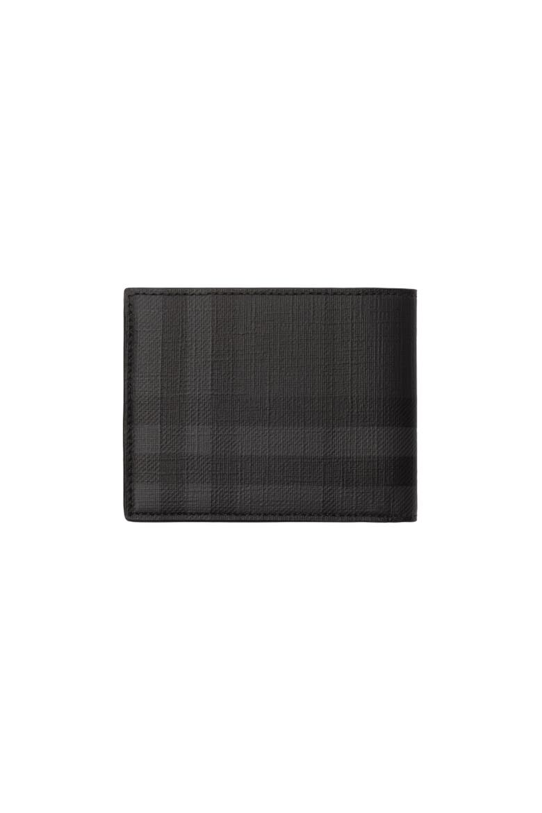 City Check Slim Bifold Wallet, Alternate, color, Iron grey