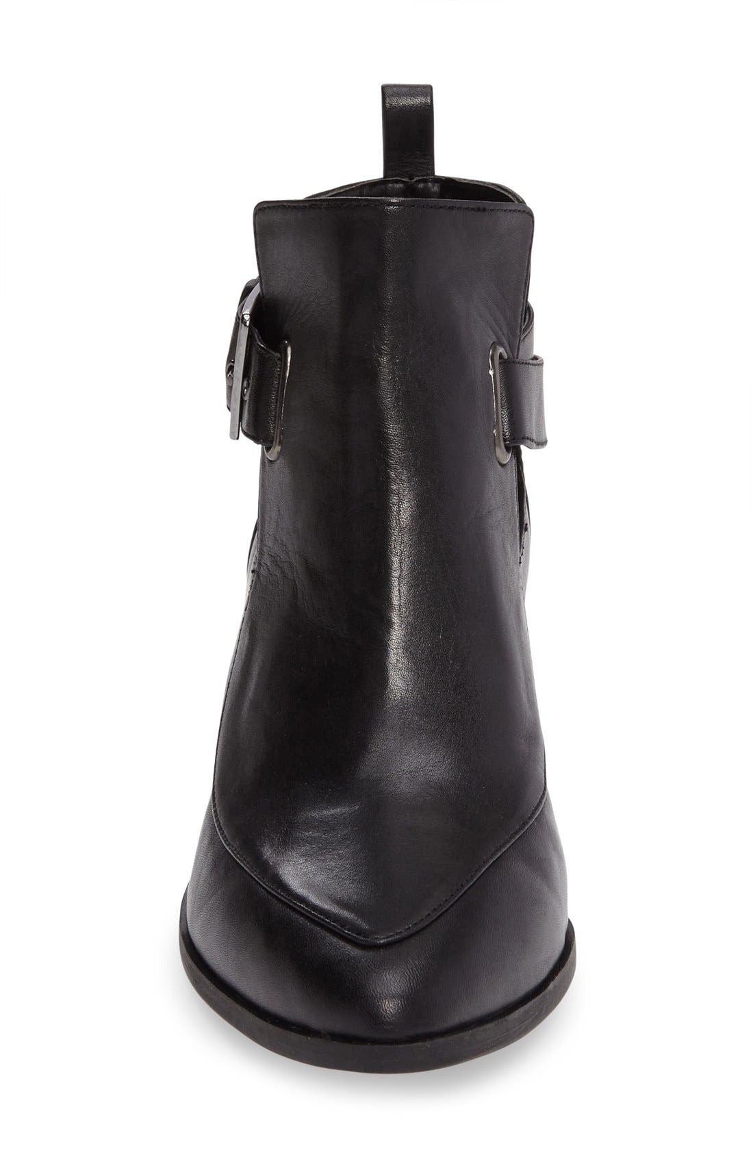 Treasure&Bond Pax Block Heel Bootie, Alternate, color, BLACK LEATHER