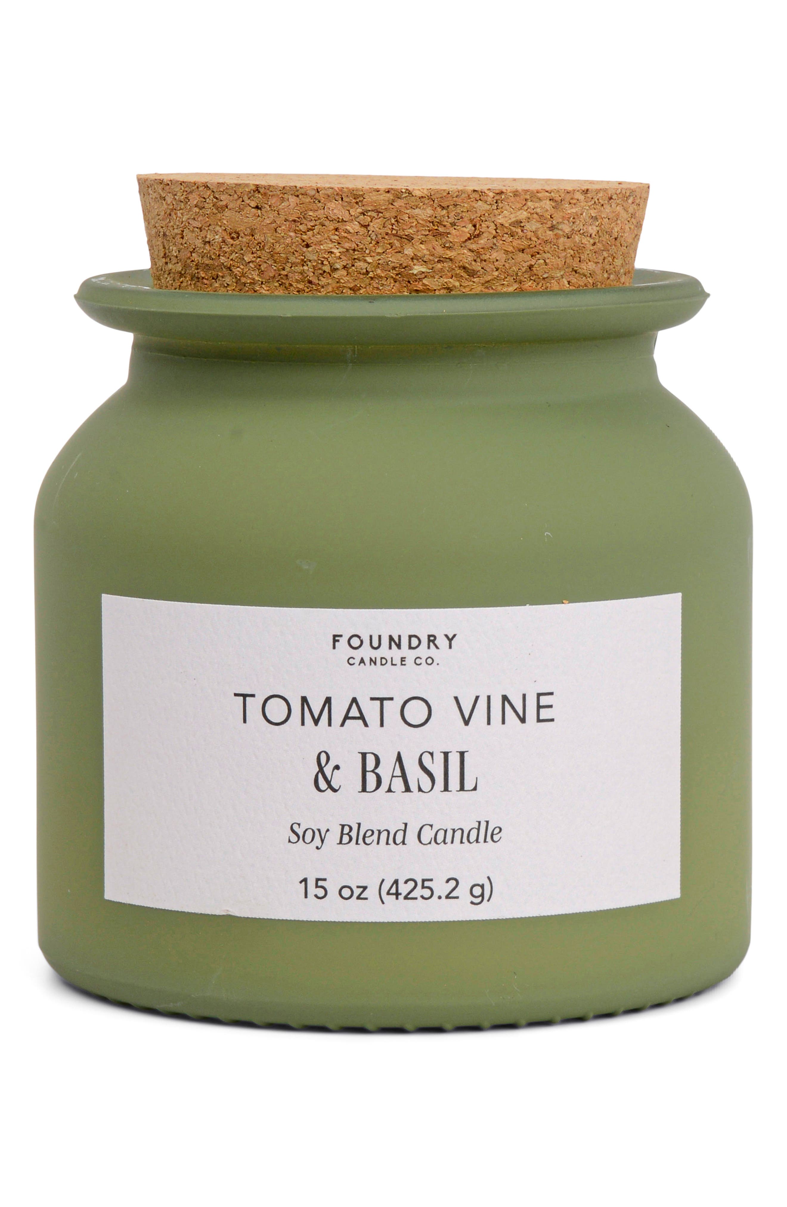 Foundry Candle Co. Apothecary Jar Fragrance Candle with Cork Lid