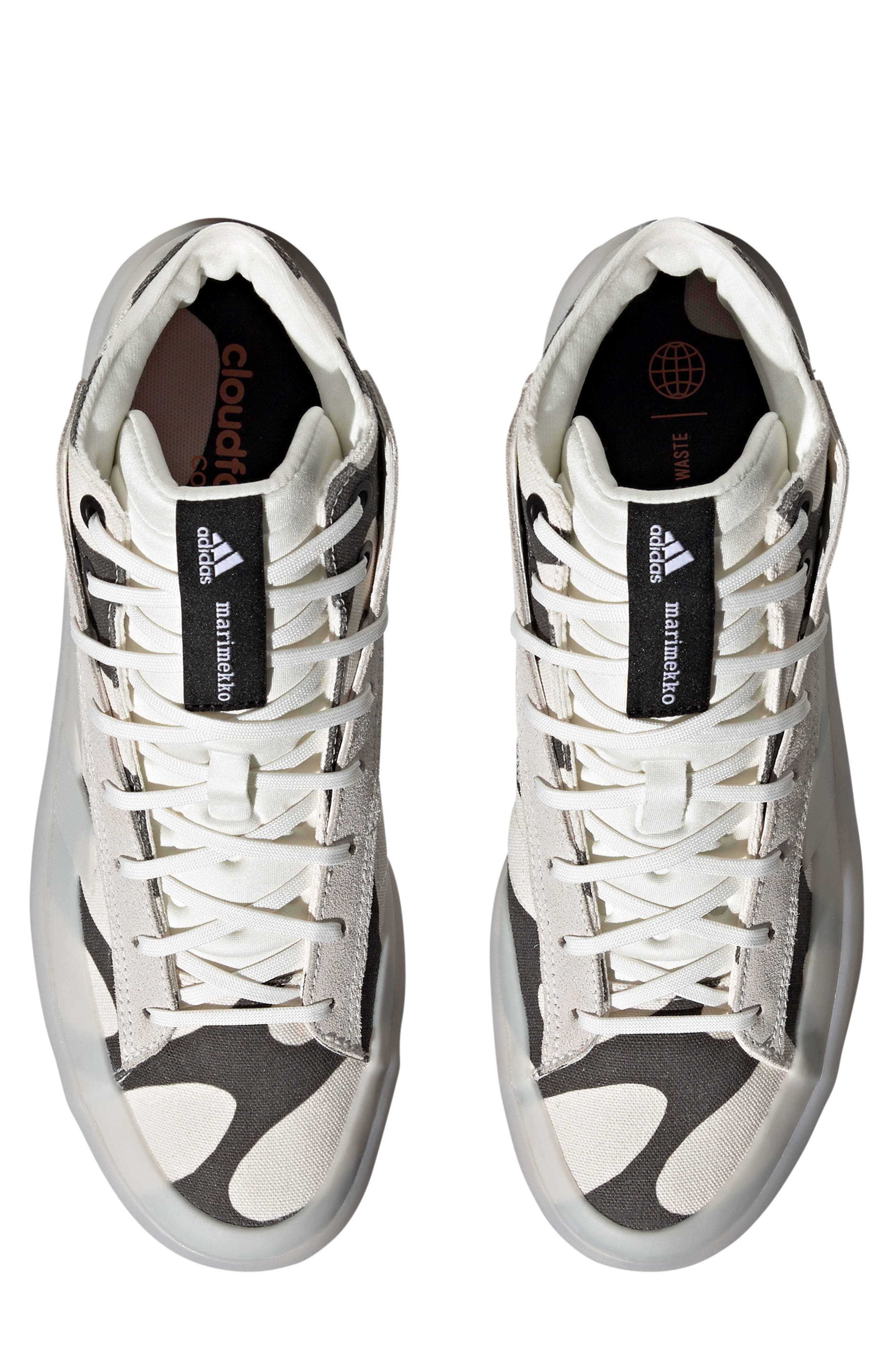 adidas x Marimekko Znsored High Skateboarding Sneaker, Alternate, color, 