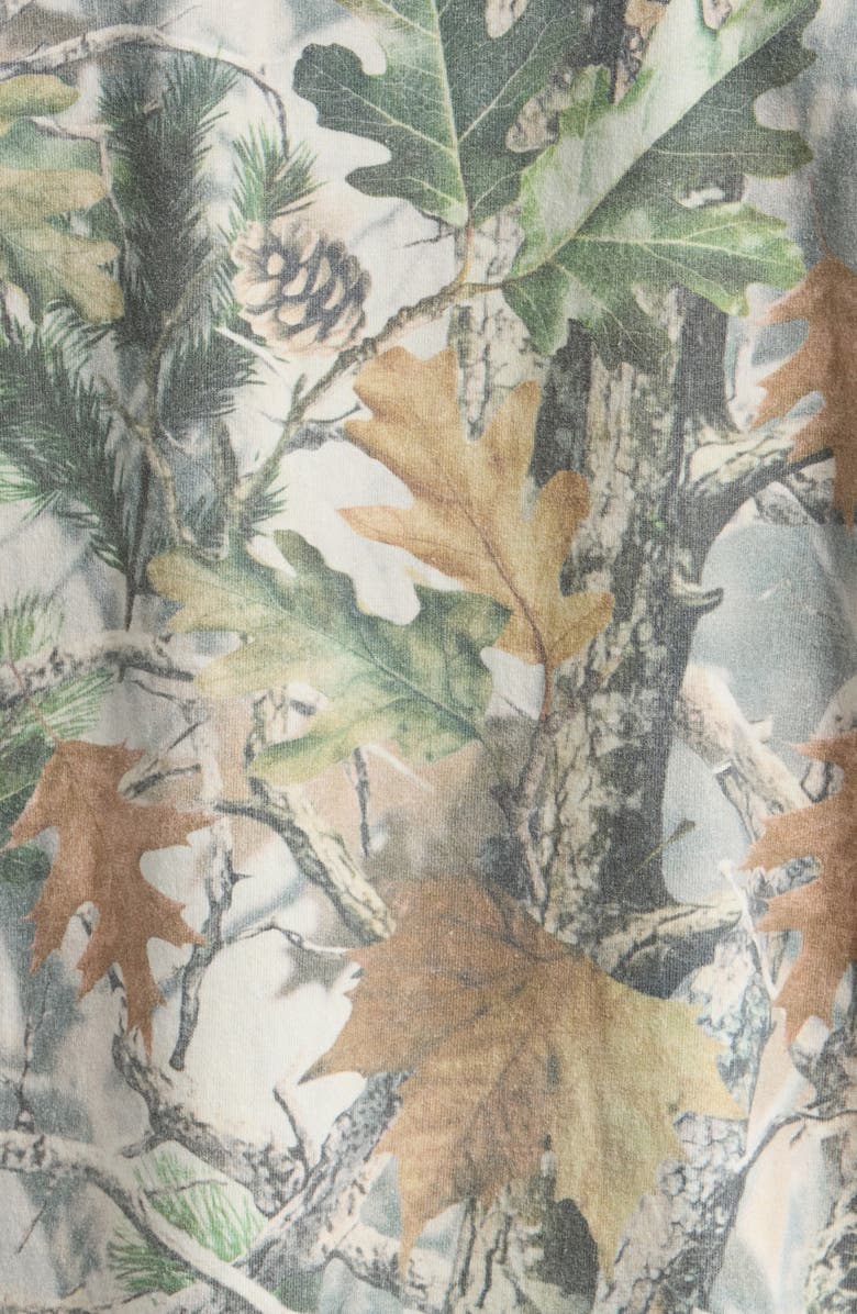 PacSun Division 80 Layered Cotton Graphic T-Shirt, Alternate, color, Camouflage