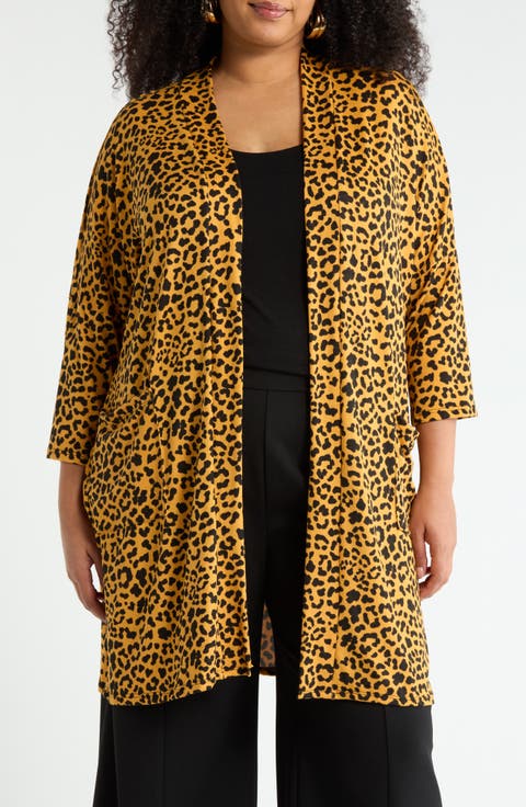 Three-Quarter Sleeve Duster (Plus)