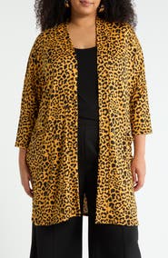 Forgotten Grace Three-Quarter Sleeve Duster