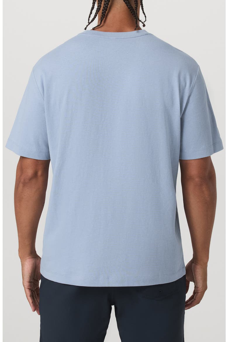 Relaxed Fit Organic Cotton T-Shirt, Alternate, color, BLUE DUSK