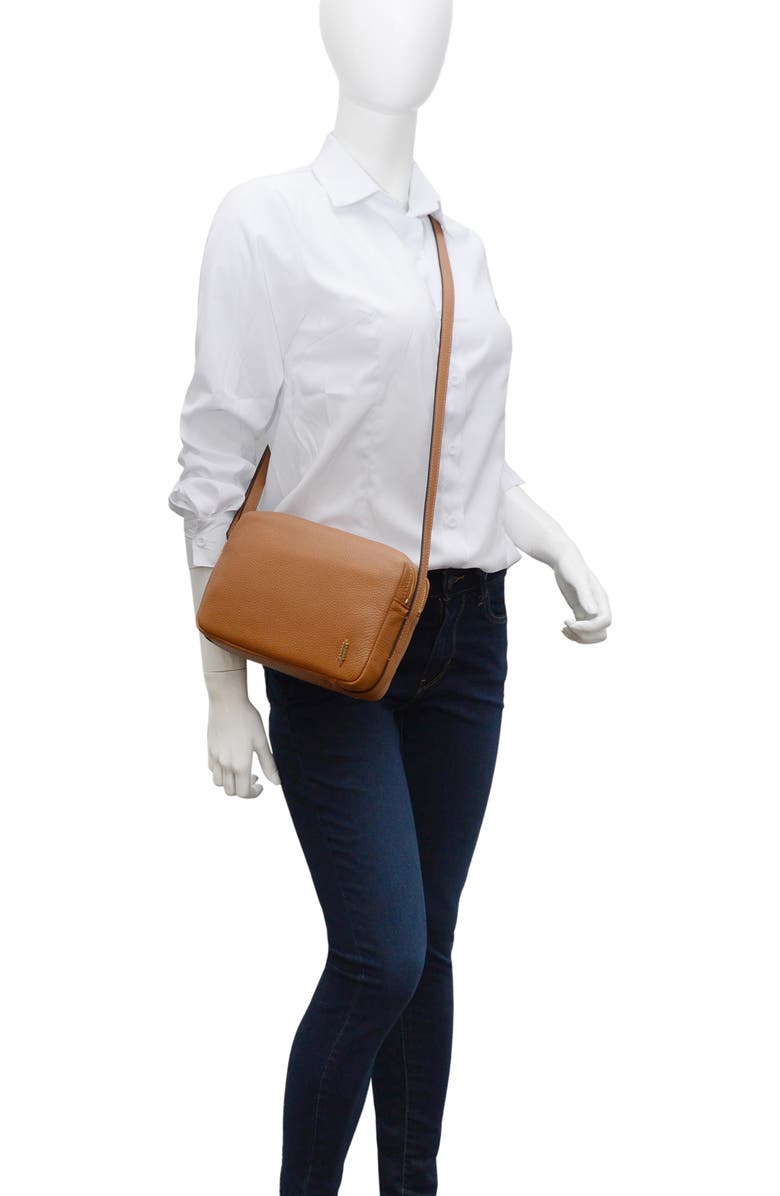 Thacker Shay Leather Camera Crossbody Bag, Alternate, color,