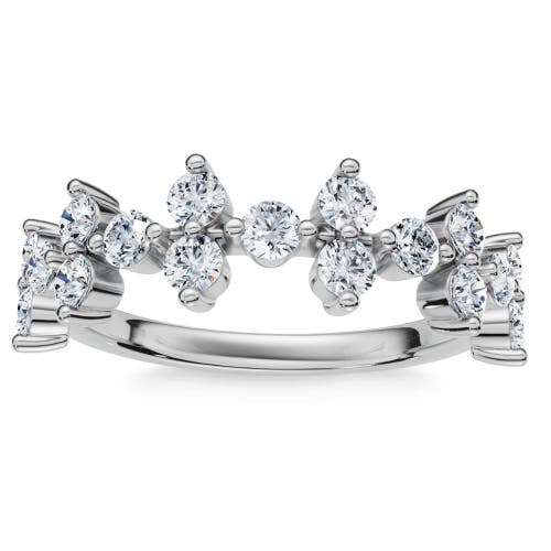 Bliss Diamond 1/2ct Round Diamond Wedding Ring Stackable Wedding Band 14k Gold Lab Grown