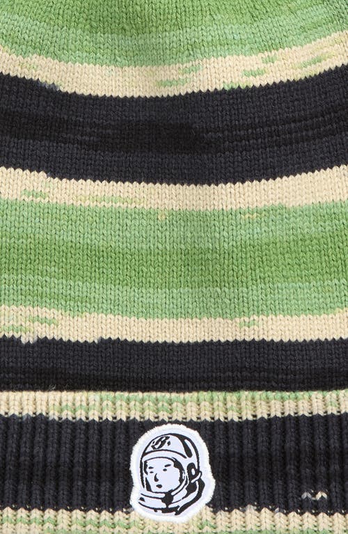 Billionaire Boys Club Time & Space Skull Beanie In Green