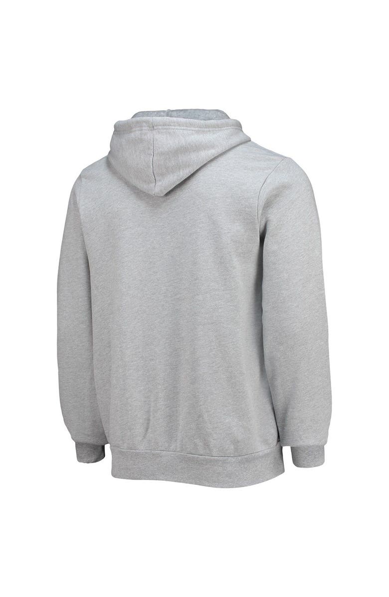 NFL X DARIUS RUCKER Men's NFL x Darius Rucker Collection by Fanatics Heathered Gray Washington Commanders Sponge Fleece Full-Zip Hoodie, Alternate, color, Heather Gray