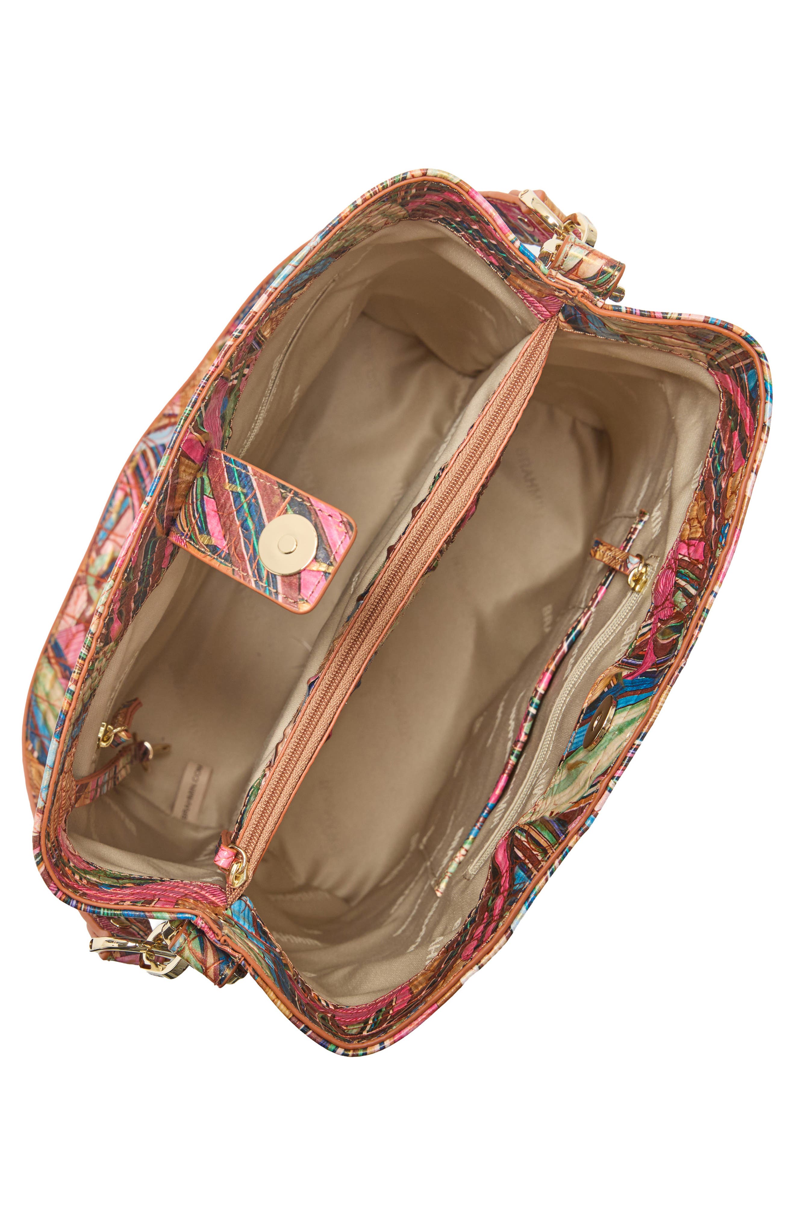 Celina Croc Embossed Leather Bucket Bag, Alternate, color, SUNLEAF