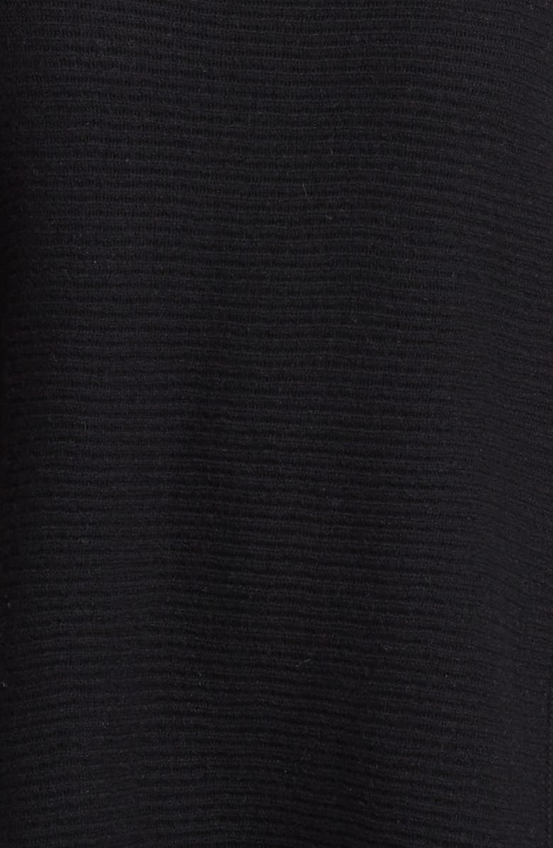 Vince Ribbed Poncho Sweater, Alternate, color, 