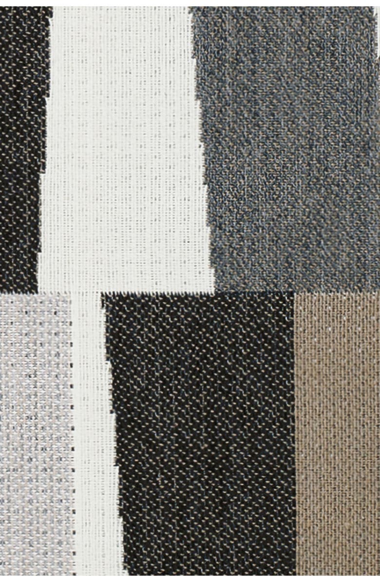 Elaine Smith Strata Grigio Indoor 
Outdoor Woven Accent Pillow, Alternate, color, Grigio