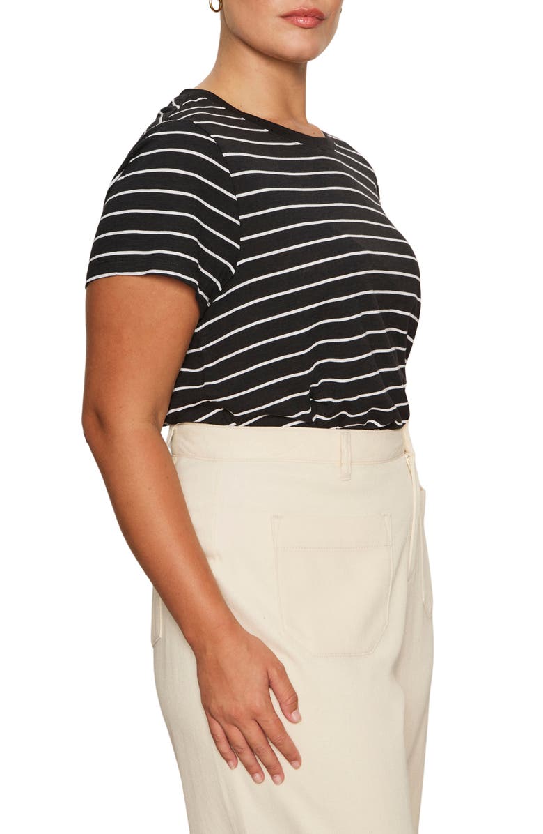 Sanctuary The Perfect T-Shirt, Alternate, color, Black