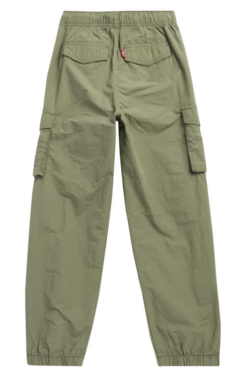 Levi's® Kids' Baggy Cargo Joggers In Green